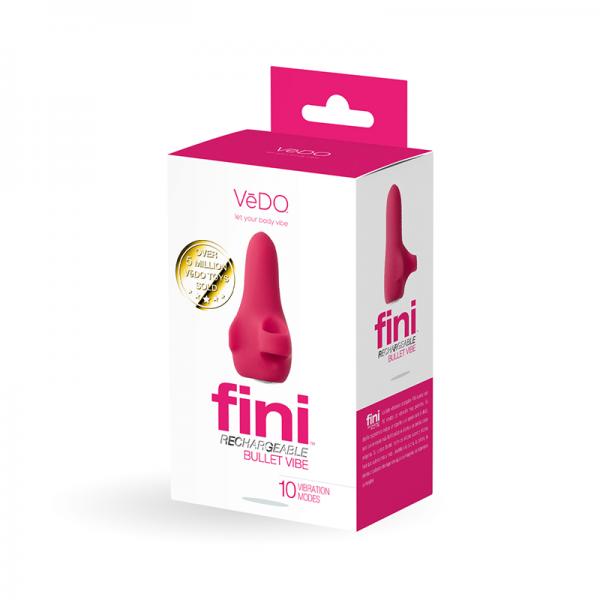 Vedo Fini Rechargeable Bullet Vibe Pink