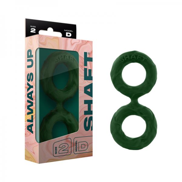 Shaft Double C-ring - Medium Green