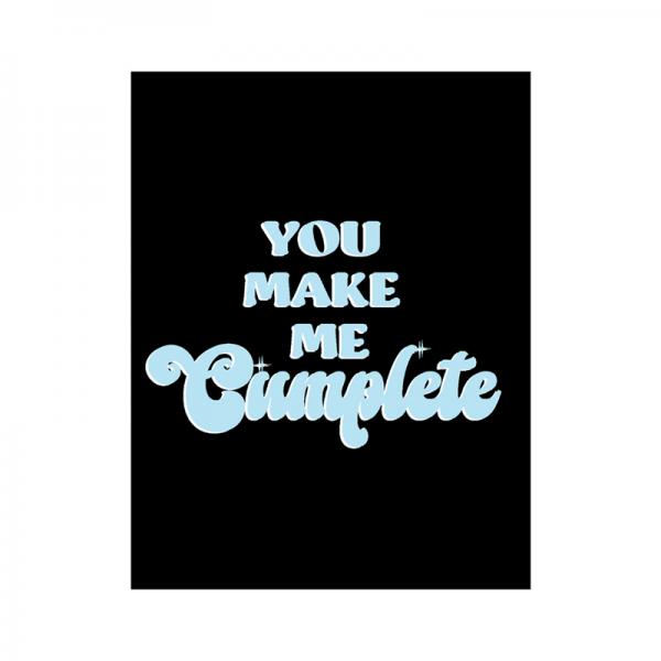 Cumplete Greeting Card