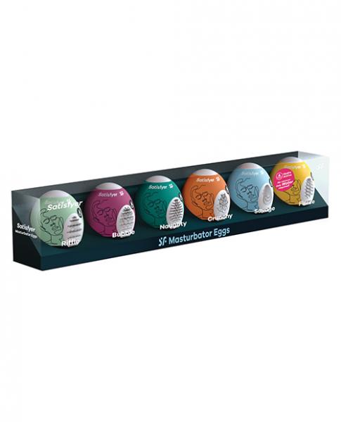 Satisfyer Masturbator Egg 6pk Set
