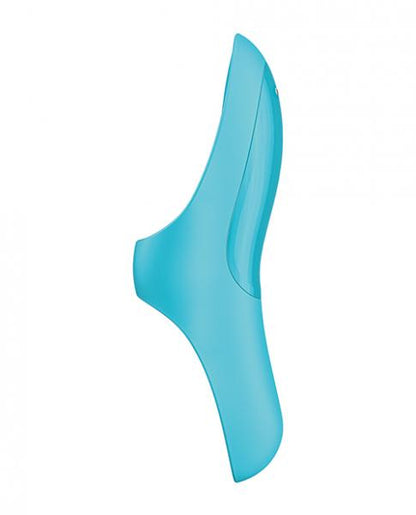 Satisfyer Teaser Finger Vibrator - Light Blue