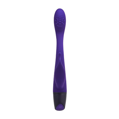 Selopa Plum Passion Rechargeable Dual Stim Silicone Purple