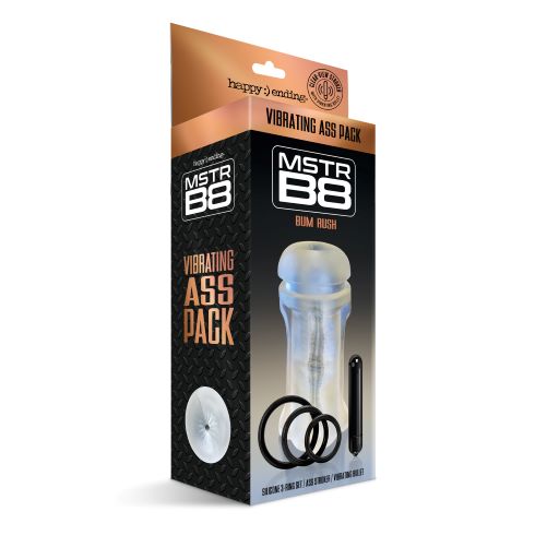 Happy Ending Mstr B8 Vibrating Ass Pack - Bum Rush