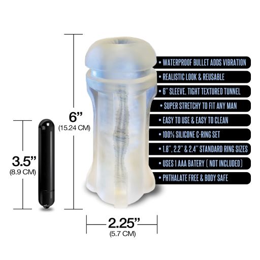 Happy Ending Mstr B8 Vibrating Ass Pack - Bum Rush