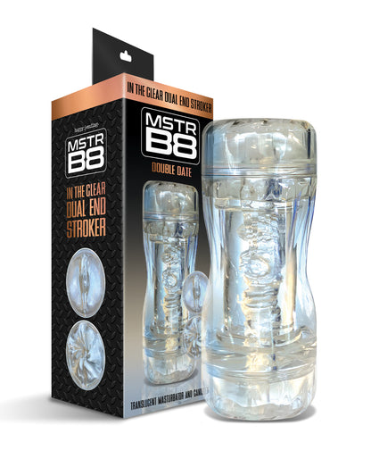 Mstr B8 In The Clear Double Date Dual End Stroker