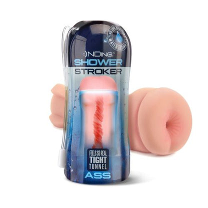 Happy Ending Self-lubricating Shower Stroker - Ass