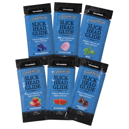 Goodhead Slick Head Glide Multi-flavor 6-pack 0.24 Oz.