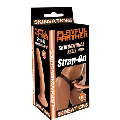 Latin Lover Playful Partner 8 inches Strap On
