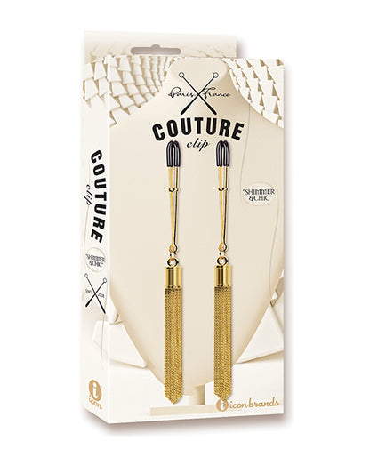 Couture Clips Shimmer And Chic Gold