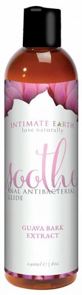 Intimate Earth Soothe Anal Antibacterial Glide 8oz.