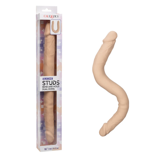 Studs Bend and Hold Dual Dong 16 Ivory "