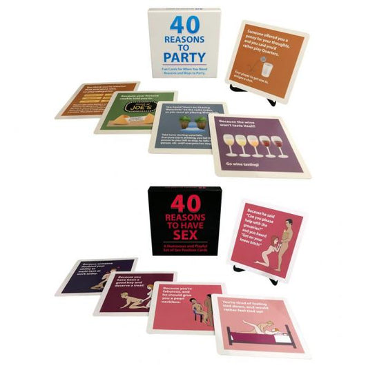 40 Reasons To Have Sex Cards