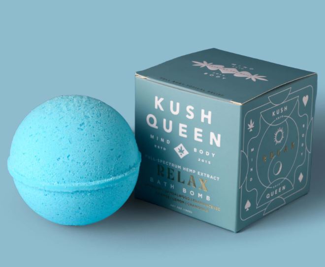 Kush Queen Bath Bomb Relax 1000MG