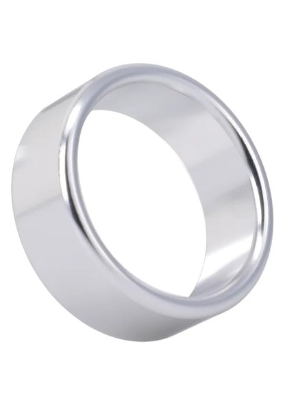 Rock Solid Brushed Alloy Large (1.75in X .75in) Silver
