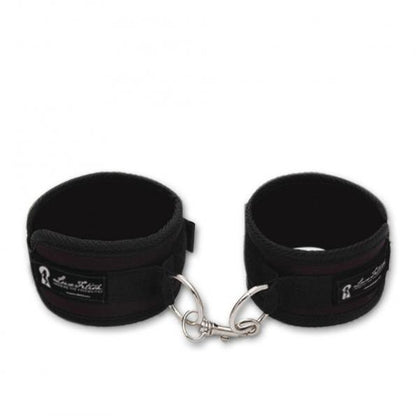 Lux Fetish Quality Love Cuffs Black
