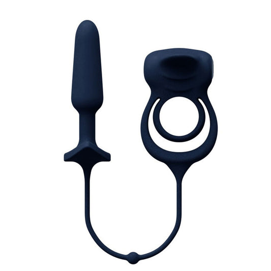 Vedo Humper Recharg/ Dual C-ring W/plug Blk