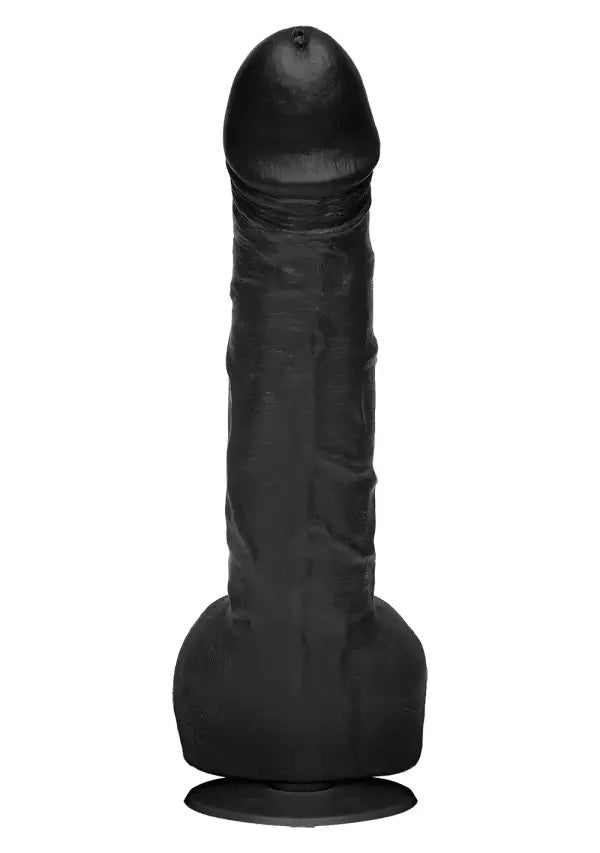 Merci Dual Density Ultraskyn Squirting Cumplay Cock With Removable Vac-u-lock Suction Cup 10in Black