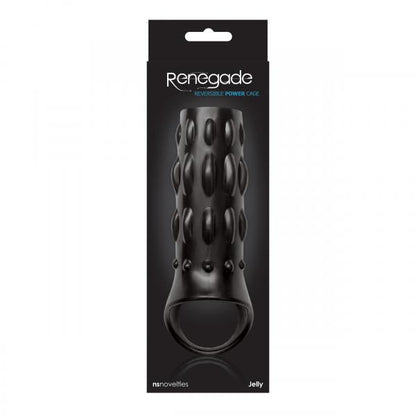 Reversible Power Cage Jelly Sleeve - Black