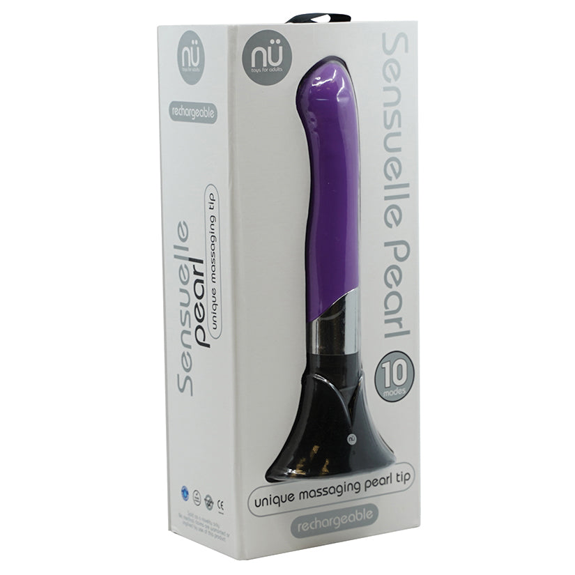 Nu Sensuelle Pearl Rechargeable Vibrator - Purple