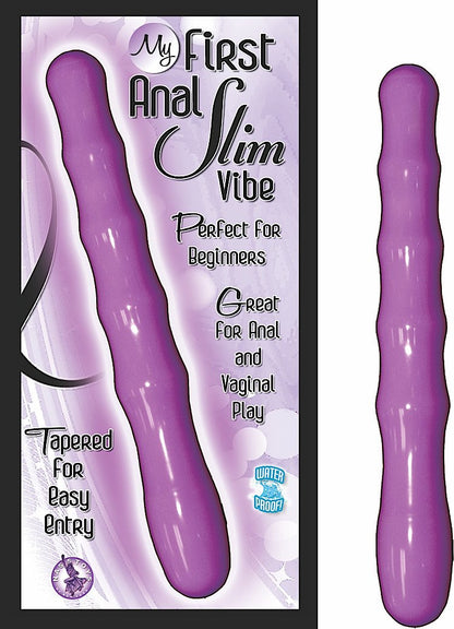 My 1st Anal Slim Vibe - Purple