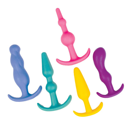 Anal Lovers Kit 5-piece Set Multi Color