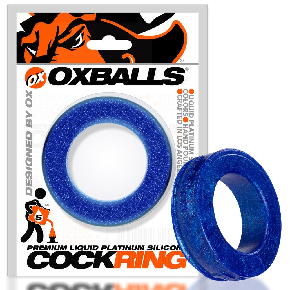 Pig-Ring Comfort Cockring - Blue Balls