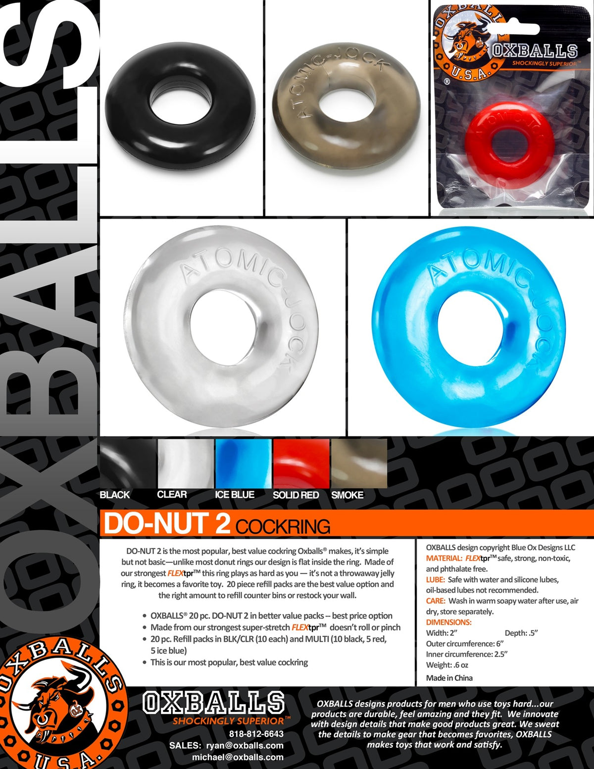 DO-NUT-2 Cockring Smoke