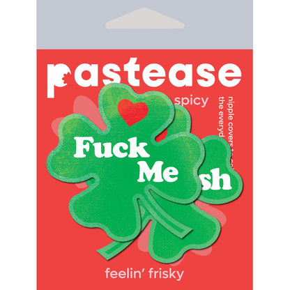 Pastease Clover Fuck Me I'm Irish Nipple Pasties