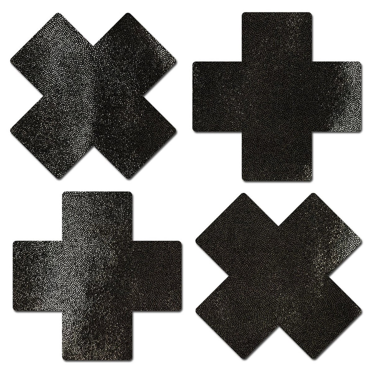 Pastease Petites Liquid Cross Black Pack Of 2 O/S