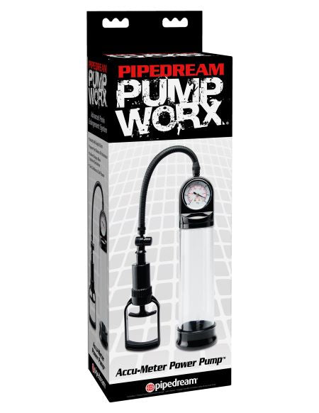 Pump Worx Accu-Meter Power Pump Black