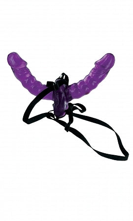 Fetish Fantasy Double Delight Strap On Purple