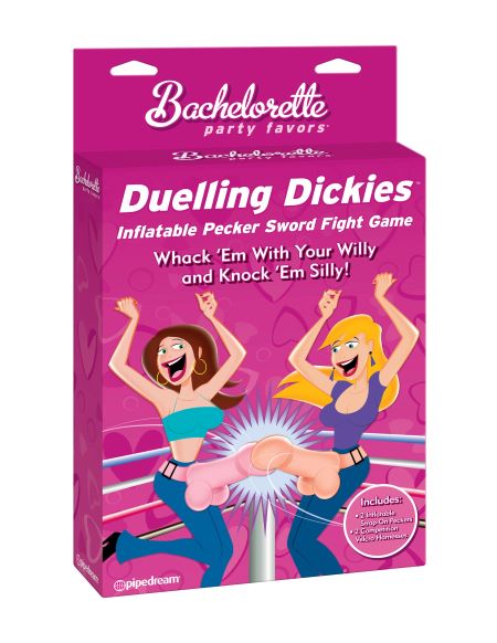 Bachelorette Party Favors Dueling Dickies Inflatable Pecker Sword Fight
