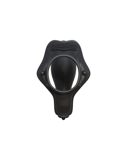 Rock Hard Ass Gasm Vibrating Ring - Black