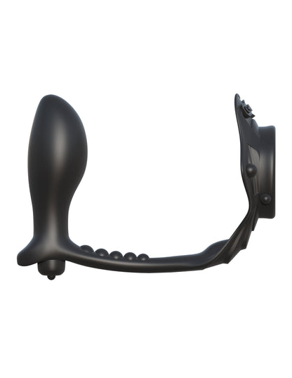 Rock Hard Ass Gasm Vibrating Ring - Black