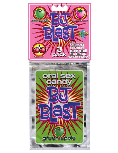 BJ Blast 3 Pack Strawberry, Cherry & Apple