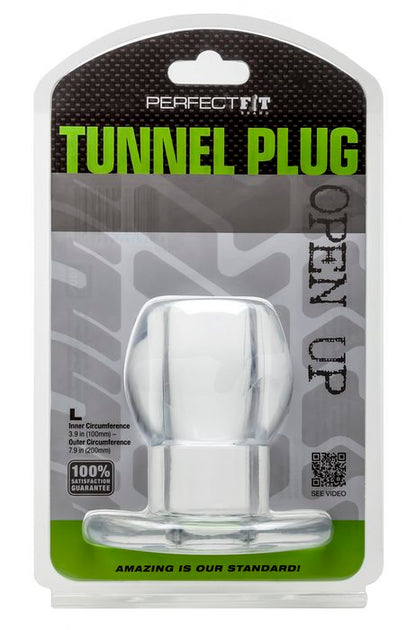 Perfect Fit Large Tunnel Plug Clear