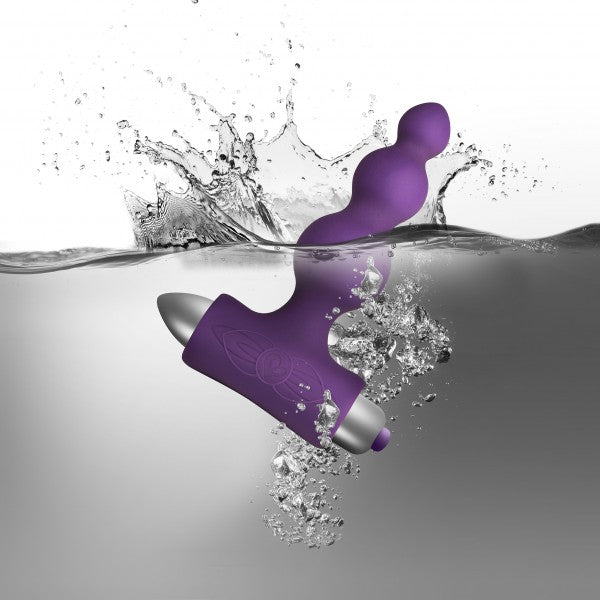 Petite Sensations Bubbles 7X Purple Butt Plug