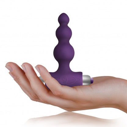 Petite Sensations Bubbles 7X Purple Butt Plug