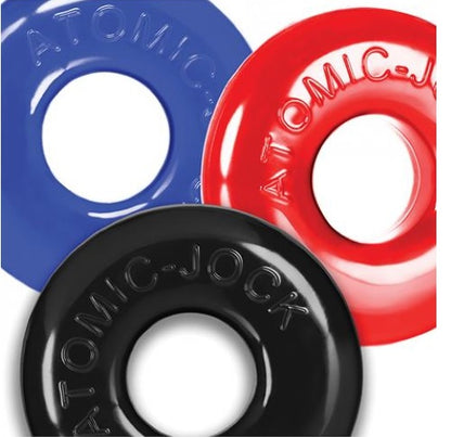 Oxballs Ringer Max 3 Pack Cockrings - Multi Color