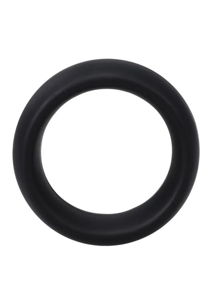 Rock Solid Silicone Black C Ring, Small (1 3/4in) In A Clamshell