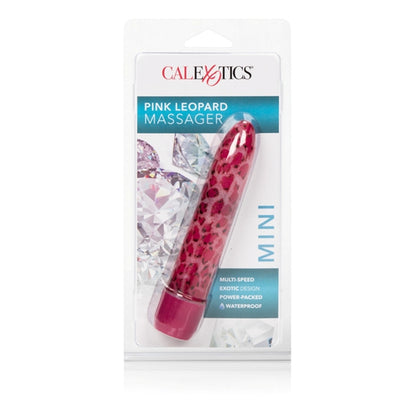 Pink Mini Leopard Massager 4.5"