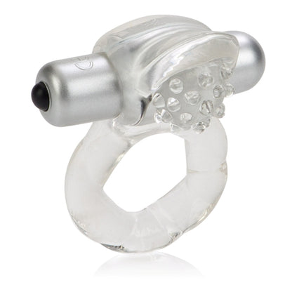 Lovers Delight Nubby With Removable 3 Speed Stimulator Clear