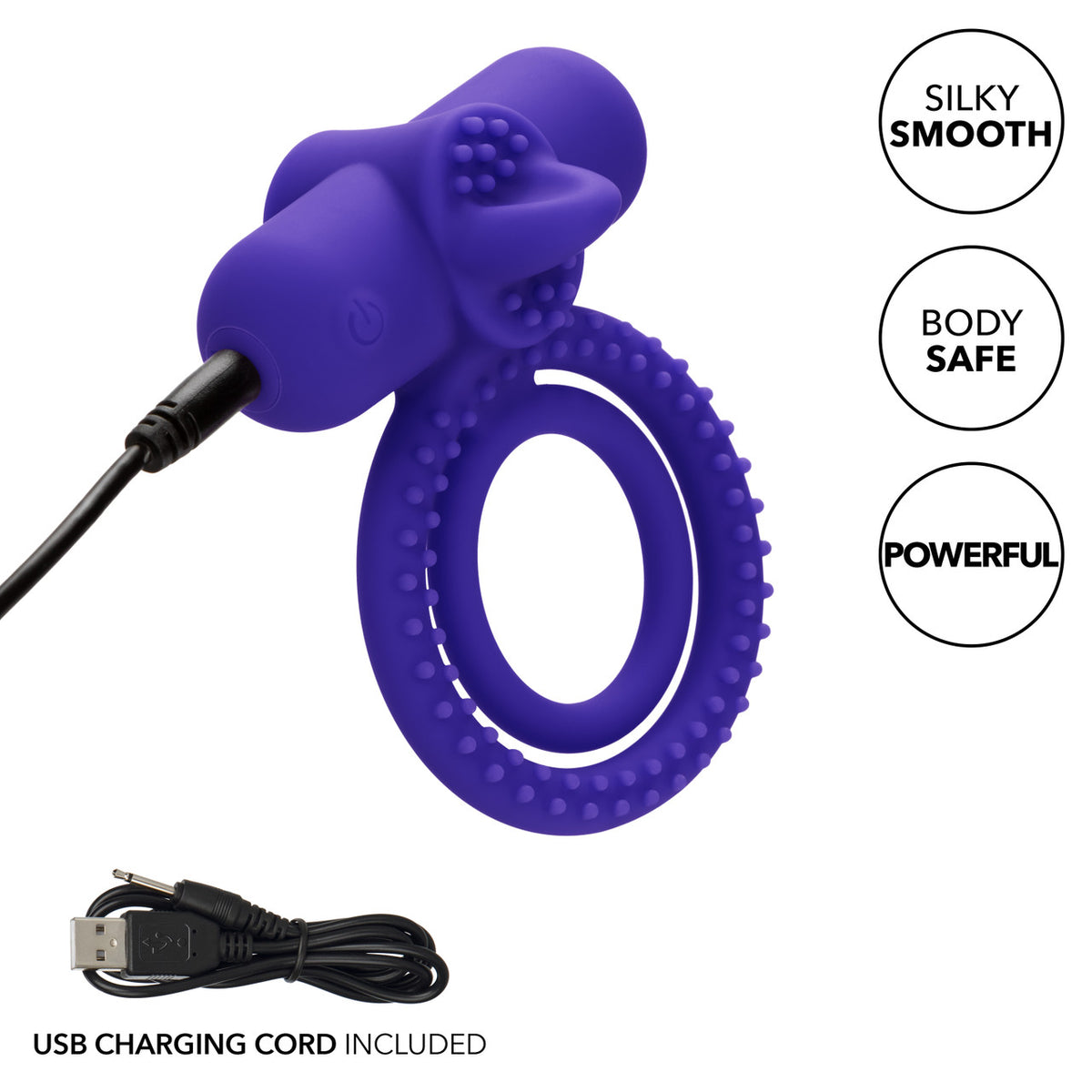 Silicone Rechargeable Dual Climaxer