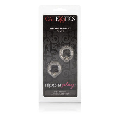 Nipple Play Non Piercing Nipple Rings Silver