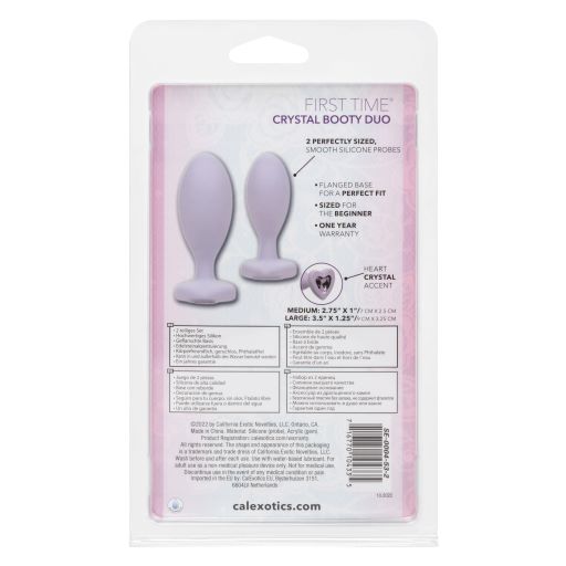 First Time Crystal Booty Duo Purple