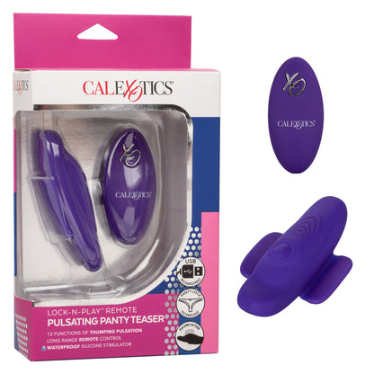 Lock-n-play Remote Pulsating Panty Teaser