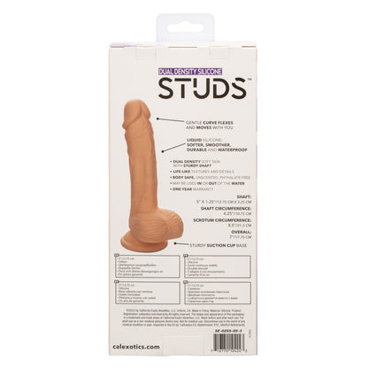 Silicone Studs Dual Dense 5 Vanilla