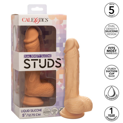 Silicone Studs Dual Dense 5 Vanilla