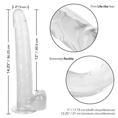 Size Queen 12 Clear