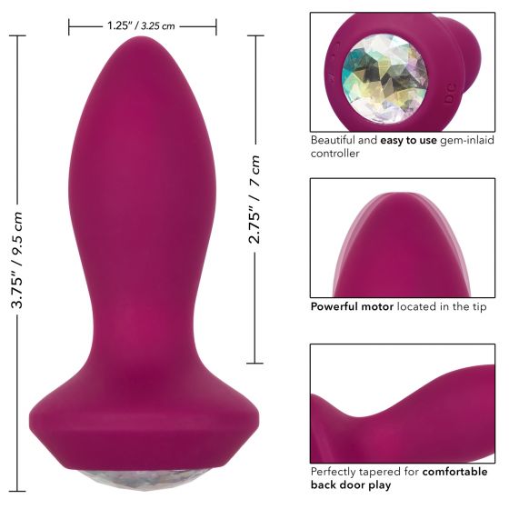 Power Gem Vibe Petite Crystal Probe Prp